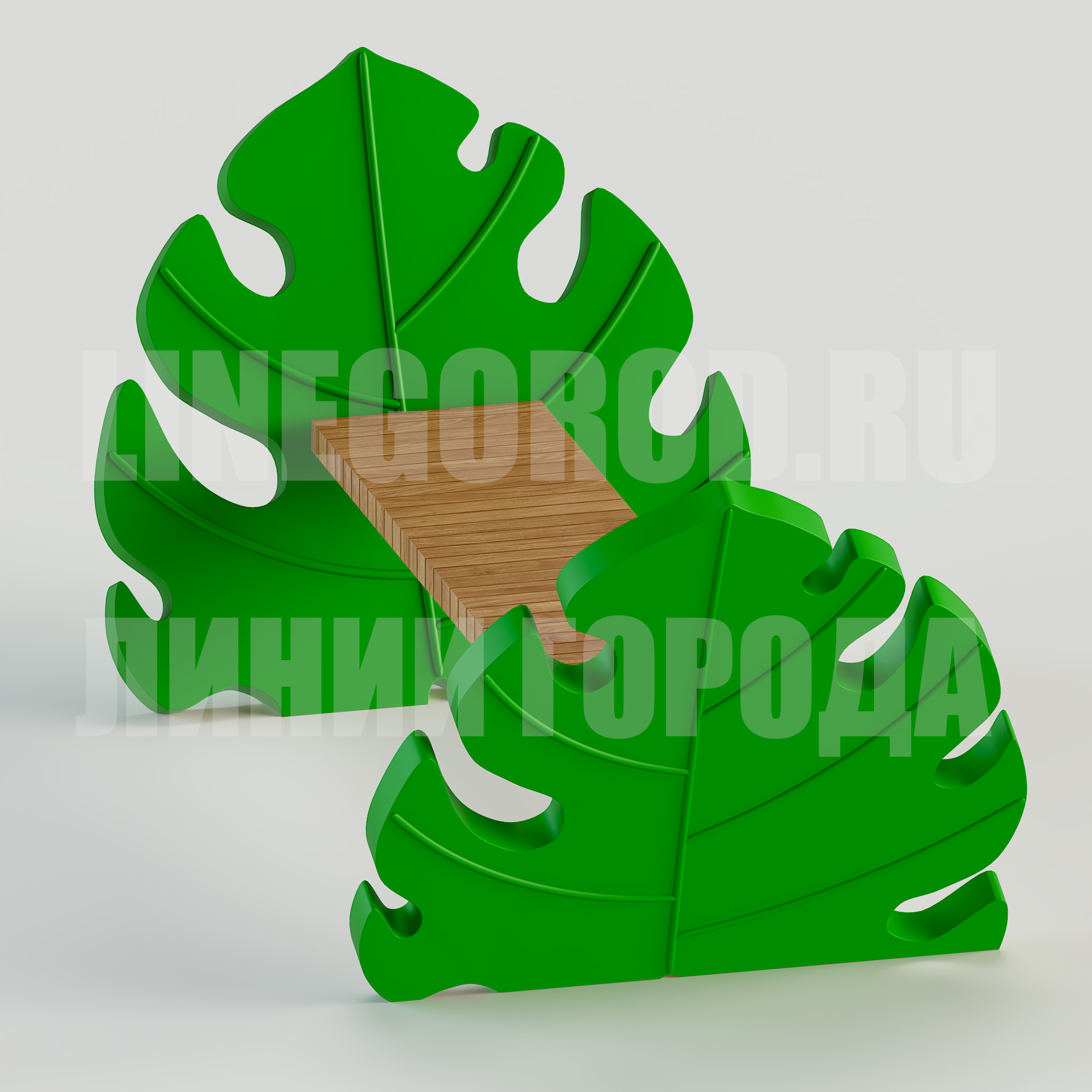 Скамейка Monstera Plant в Краснодаре